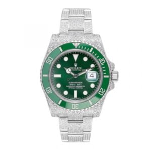 Rolex Submariner “Hulk” Custom Diamond Set 116610LV