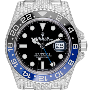 Custom Diamond Set Rolex GMT-Master II 116710BLNR